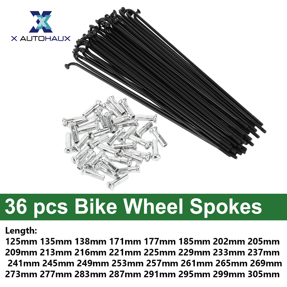Spoke Nipple Brass - X Autohaux 36 szt. szprych rowerowych