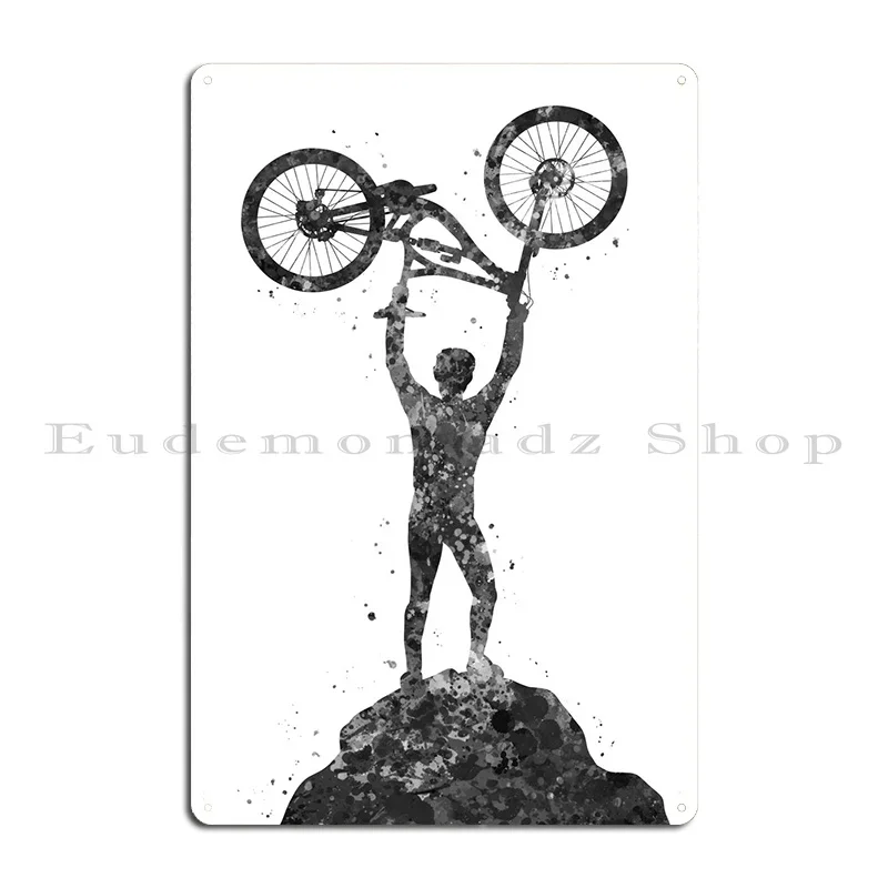 Metalowa tabliczka rowerowa do – Mountain Biking Europe recenzja i cena