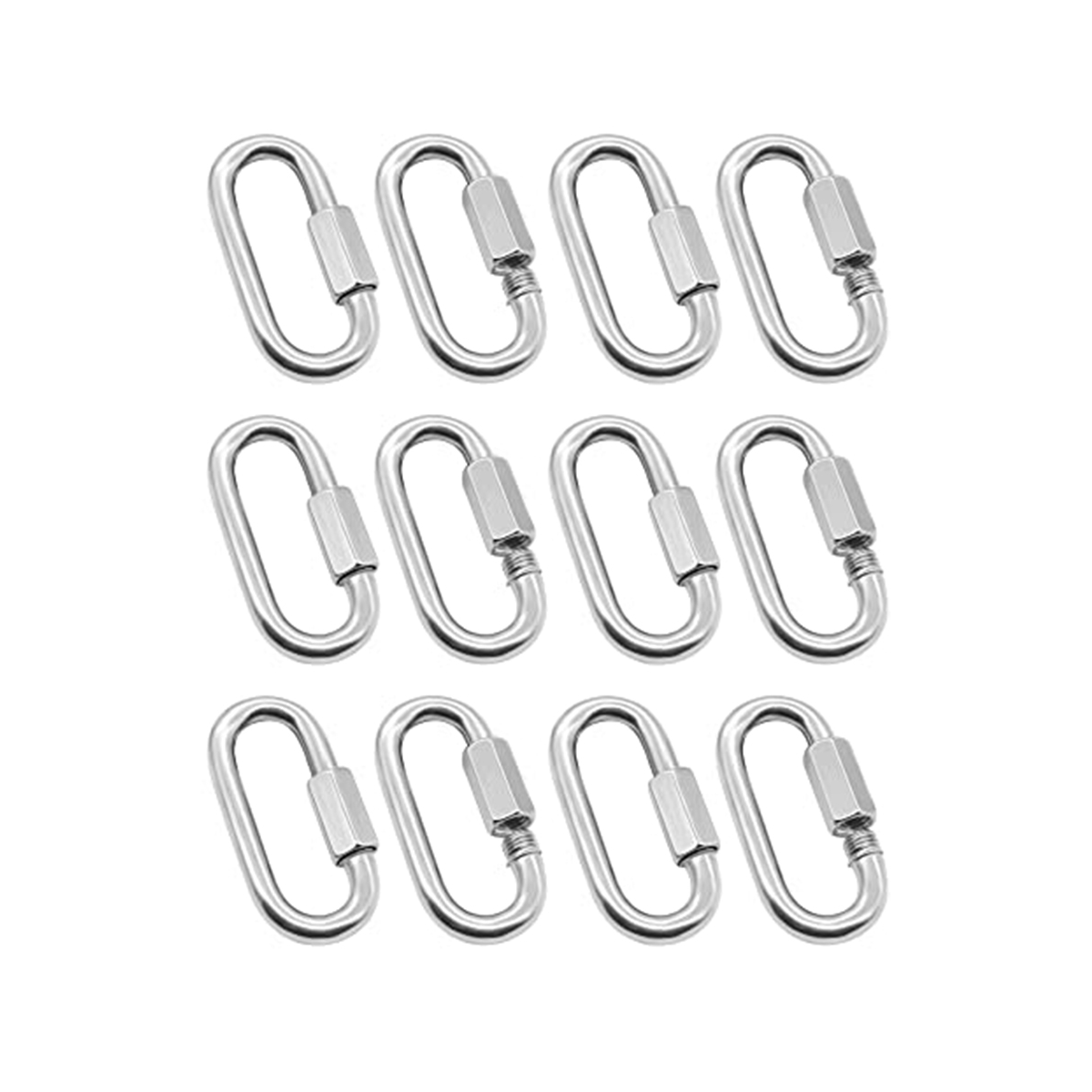 12 sztuk szybkozłączek karabiń – Chain Quick Link recenzja i cena