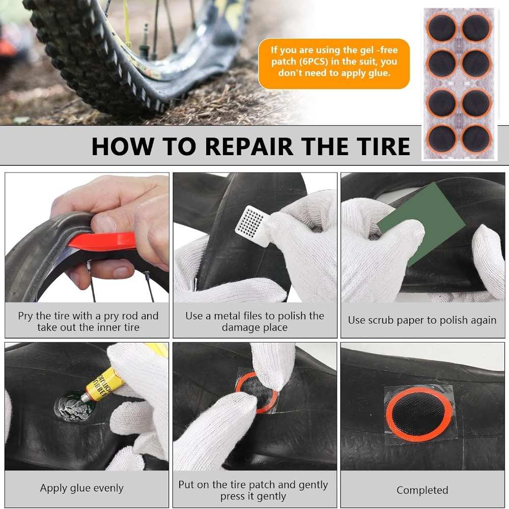 Zestaw do naprawy opon rowerow – Mountain Biking Tube recenzja i cena